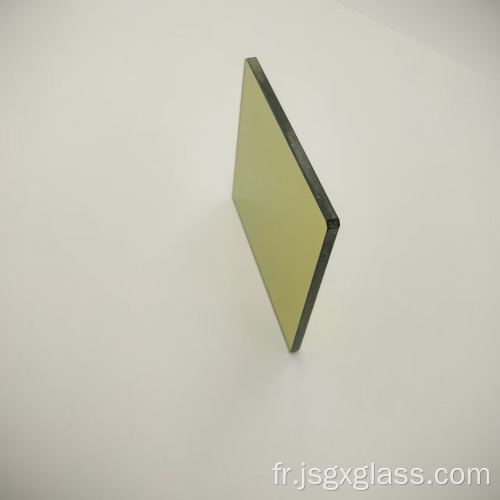 Filtre en verre optique doré de couleur jaune JB9